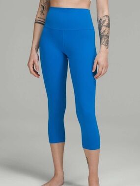 Lululemon Poolside Blue Align Crop Leggings